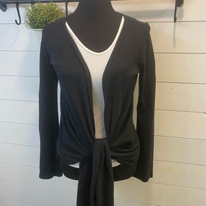 Athleta Tie Front Sweater